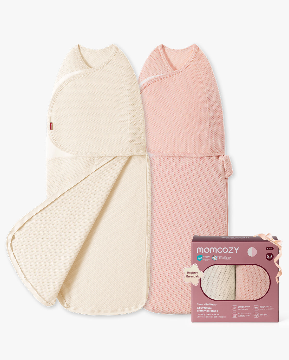 Mapas de bebé Momcozy Muslin Swaddle, 4 paquete