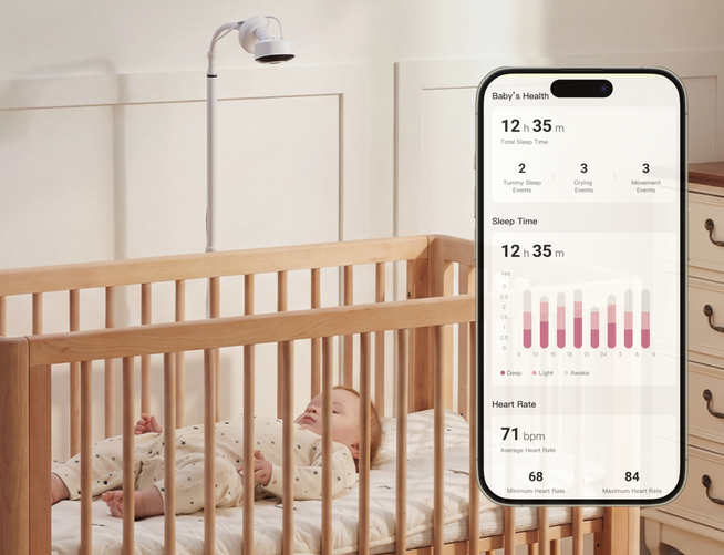 BM08 Contact-Free Smart Baby Monitor