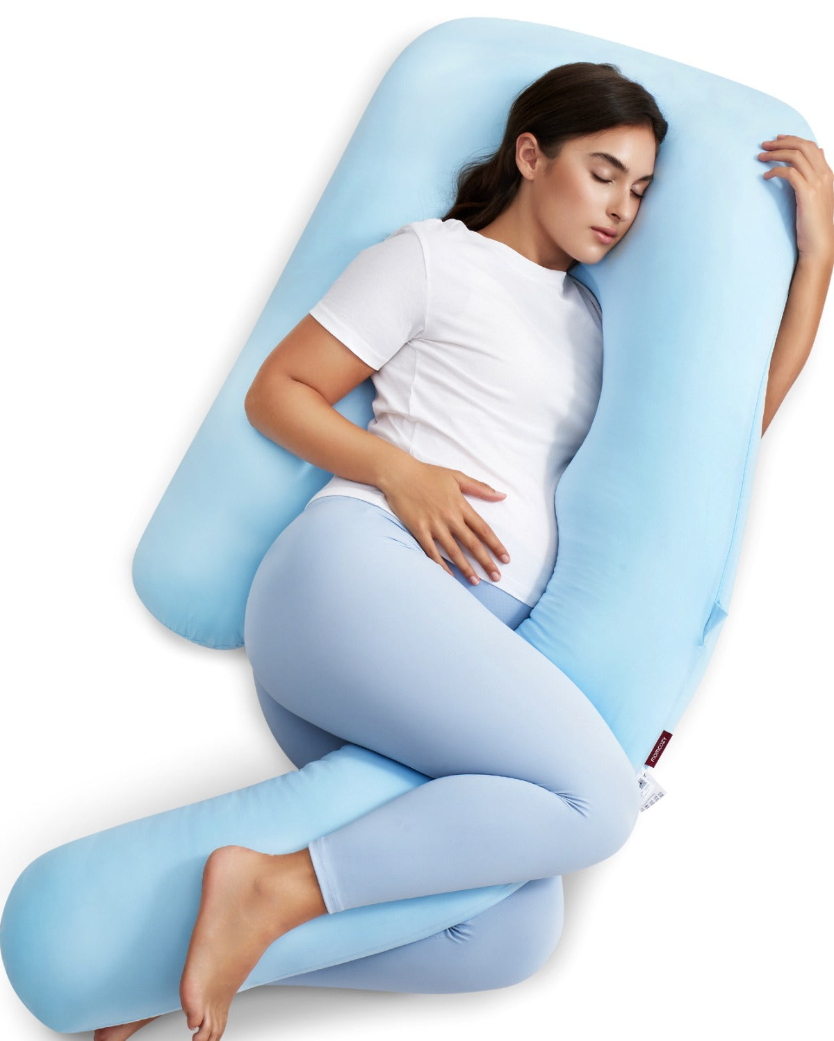 Momcozy Kühlendes Komfort-Schwangerschaftskissen