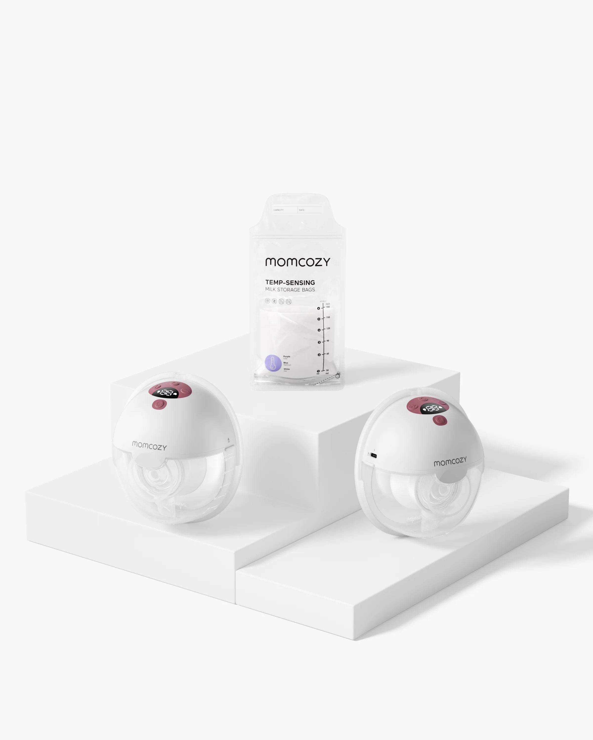 Tire-lait portable intelligent M5 – Amélioré avec contrôle via application