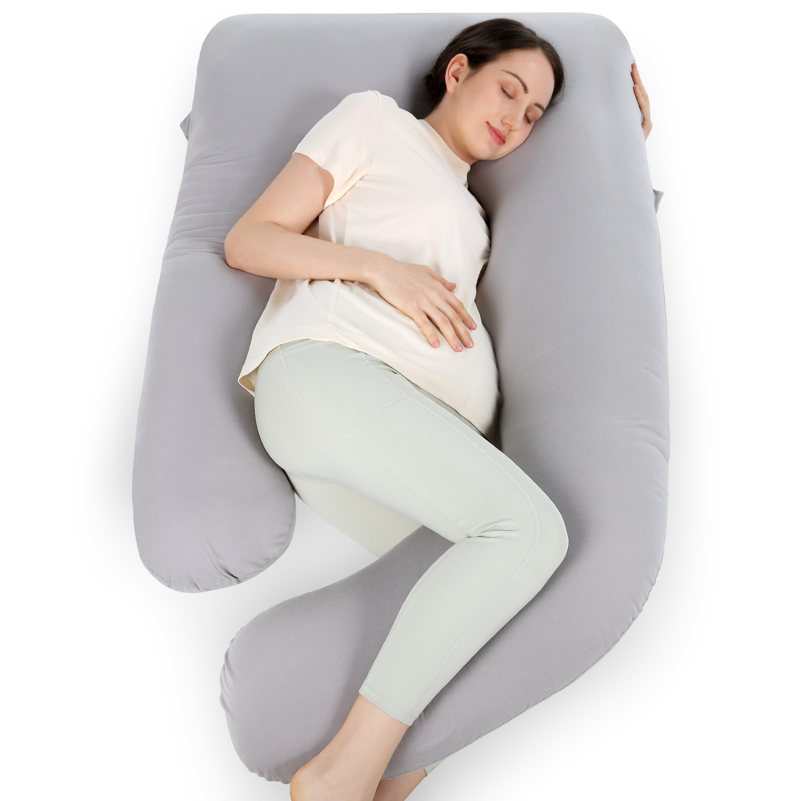Huggable - Almohada Corporal de Maternidad en Forma de U