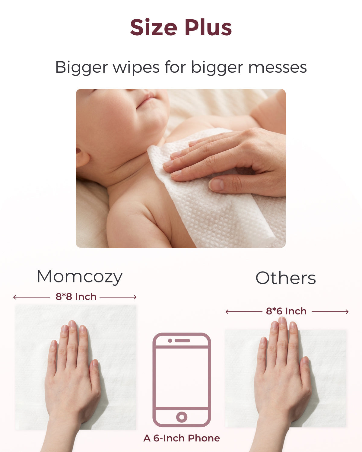99% Water Baby Wipes - Higher Level of Purity