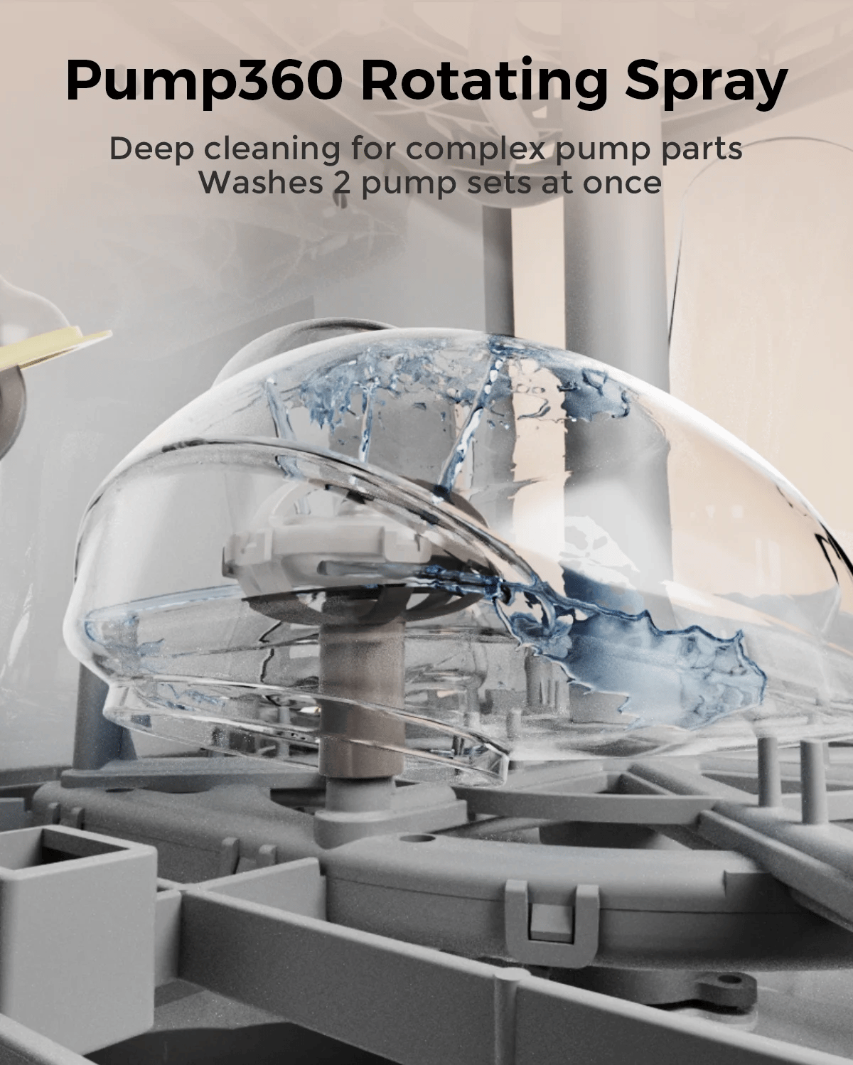 Pre-order: Momcozy DeepClean Baby Bottle Washer (D8)