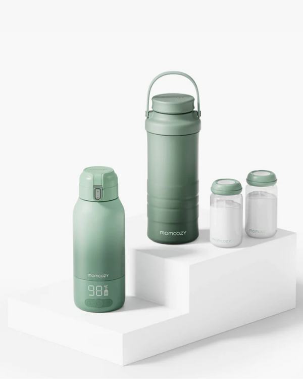 Warm or Cool Anytime-Portable Baby Bottle Warmer + 22oz Baby Bottle Cooler