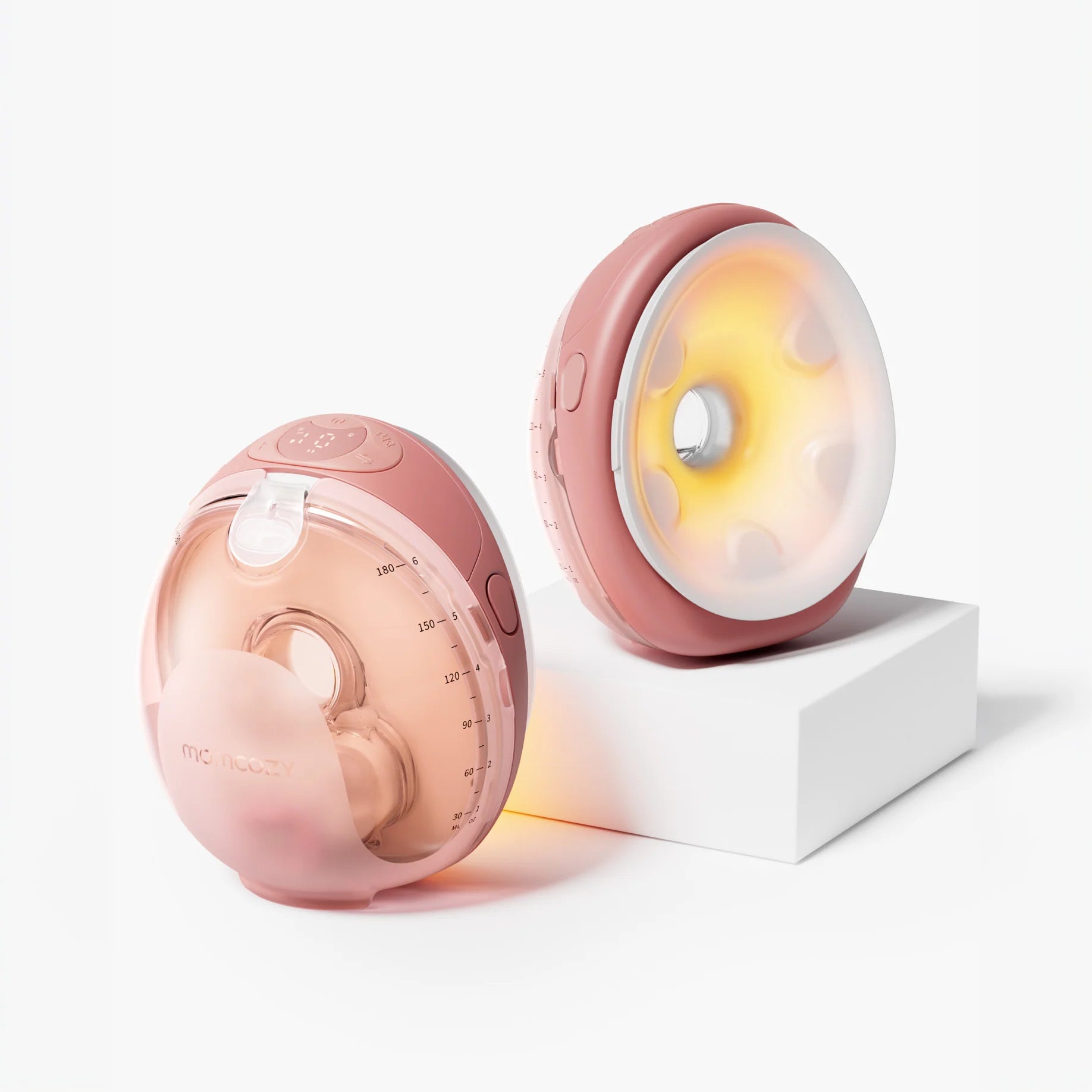 Momcozy Wellness 1 Warm-Massage Wearable Breast Pump - W1