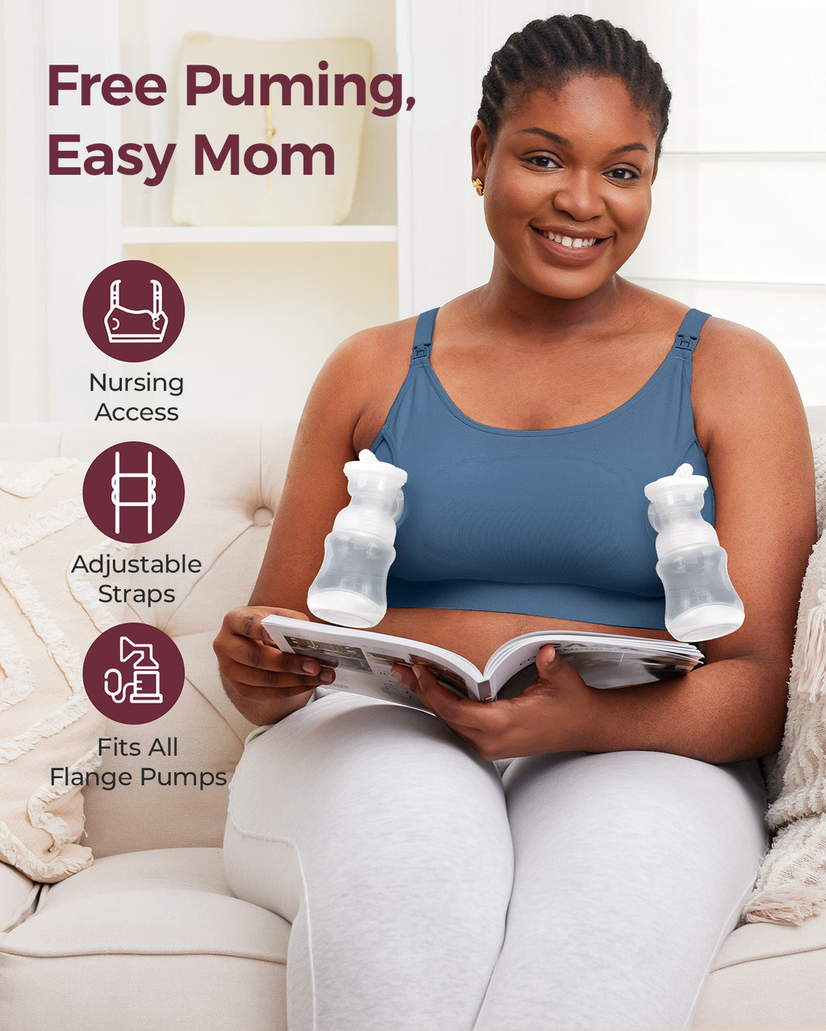 The Original: Our Basic Pumping Bra - YN08