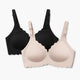 Jelly Strip - Bezszwowy Biustonosz do Karmienia Push up w Kwiaty -YN46(2 Zestaw)