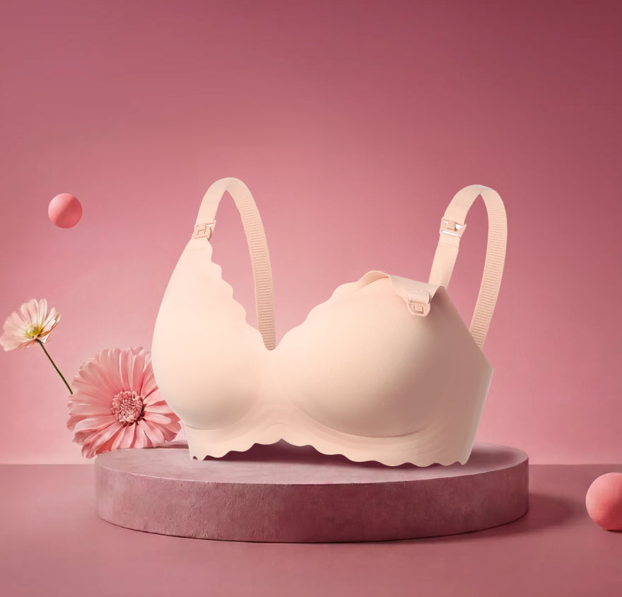 Jelly Strip Seamless Nursing Bra YN46
