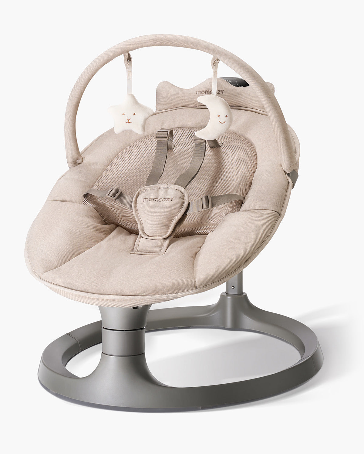 Columpio eléctrico para bebés 2 en 1 de Momcozy