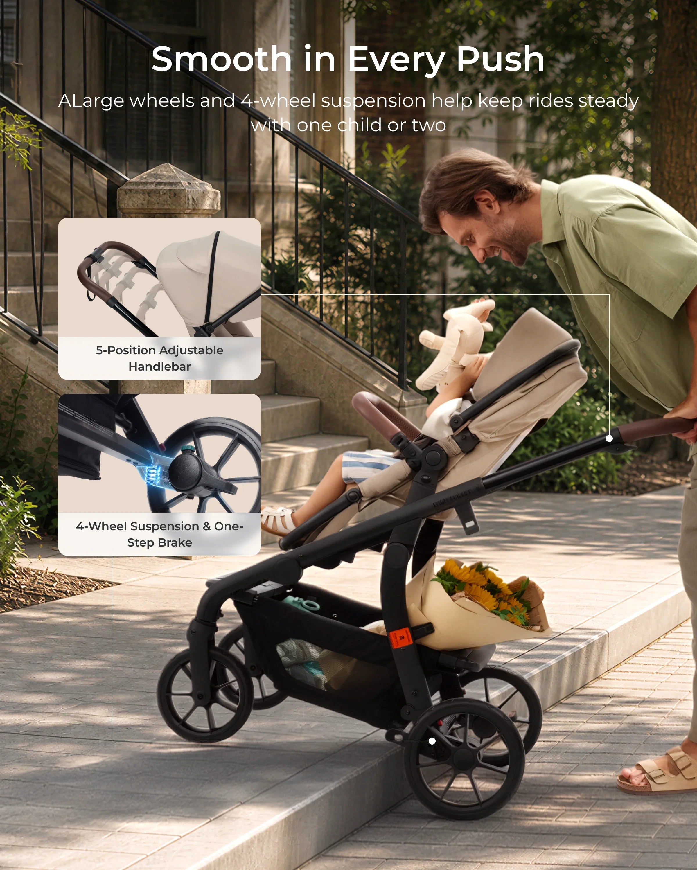 Momcozy ChangeGo Baby Stroller
