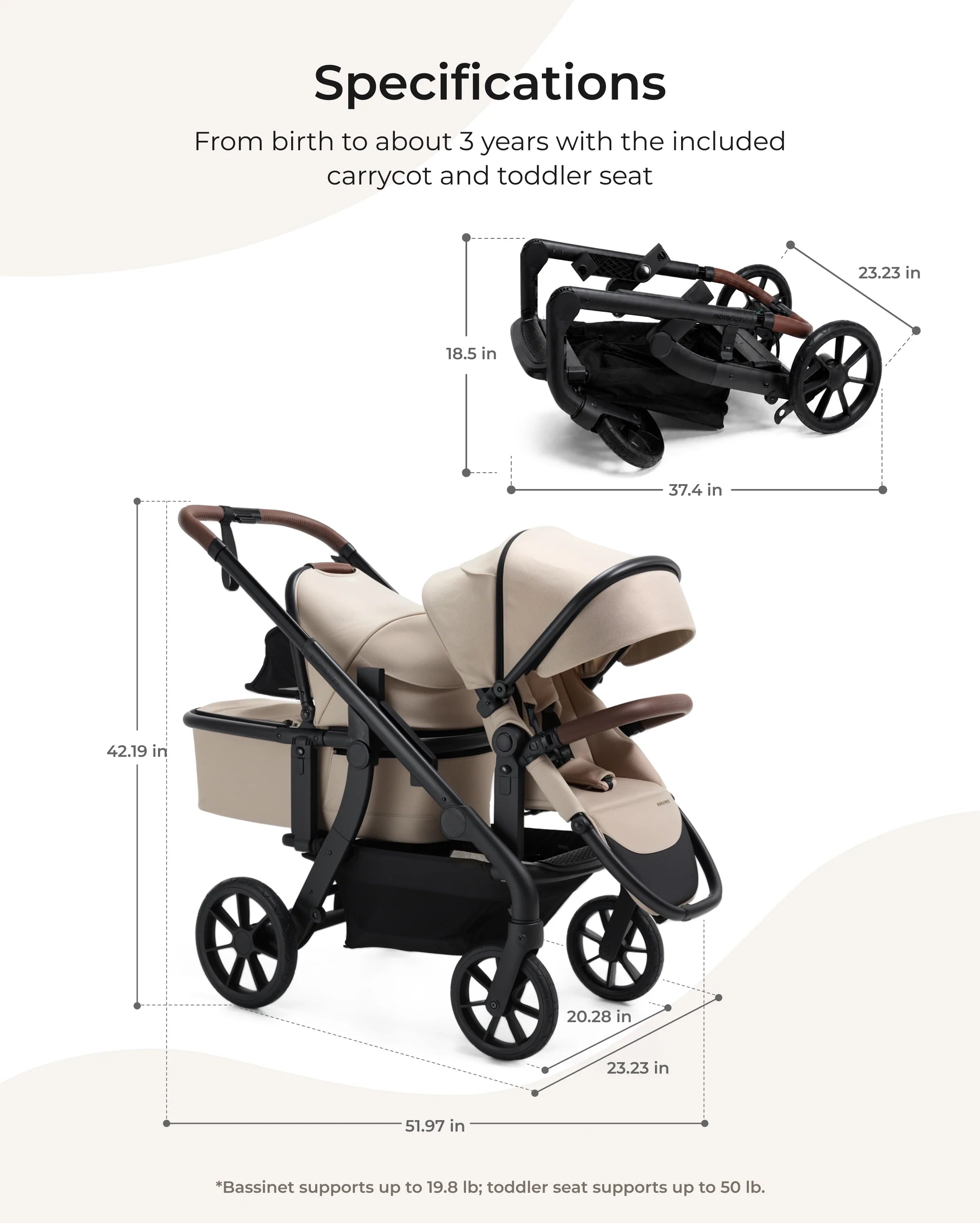 Momcozy ChangeGo Baby Stroller
