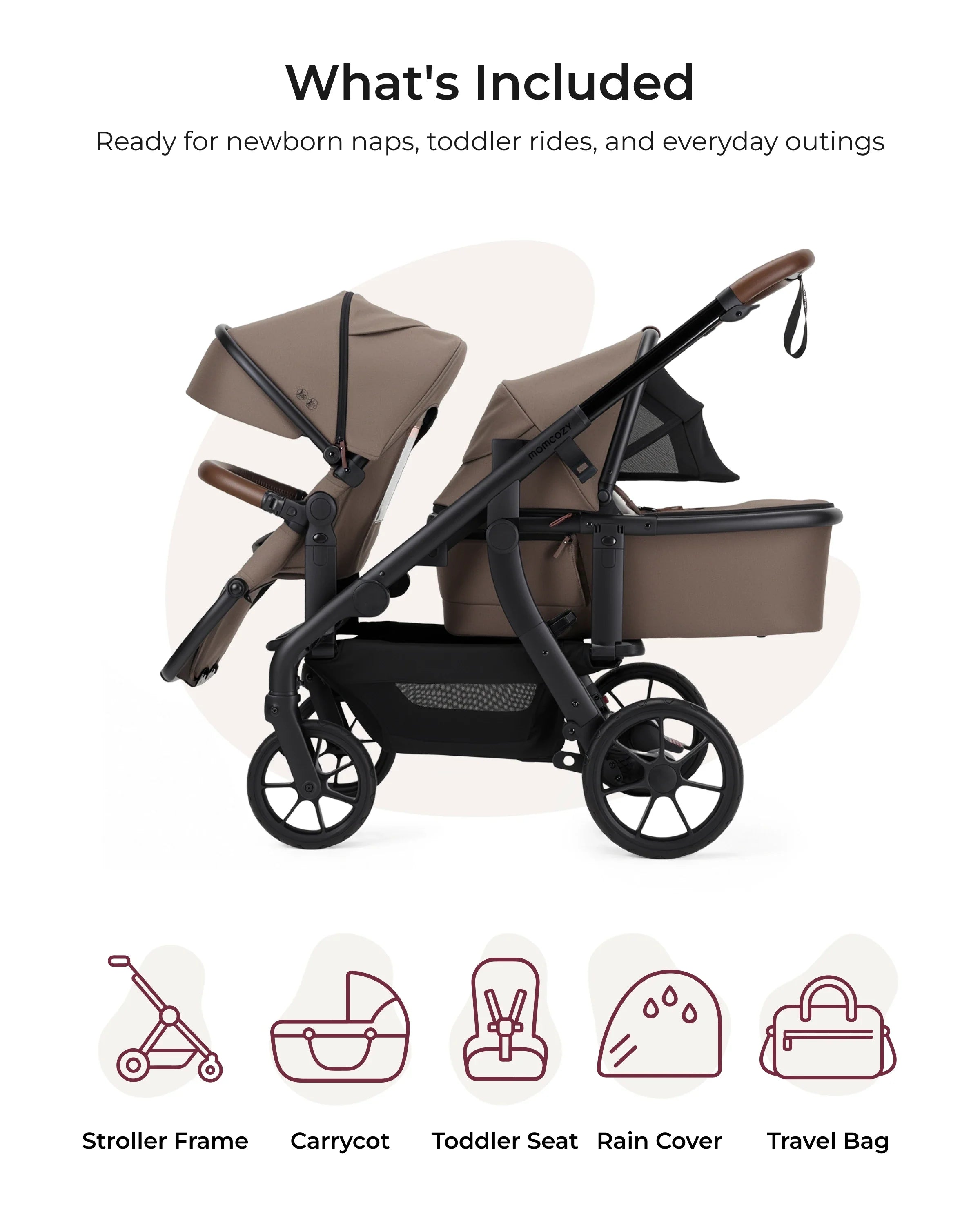 Momcozy ChangeGo Baby Stroller
