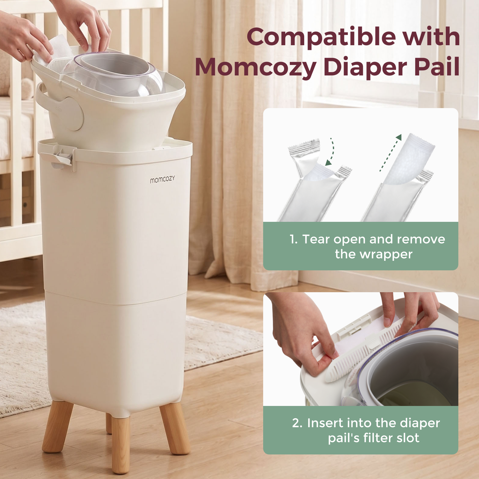 Deodorizer Packs for Diaper Pail