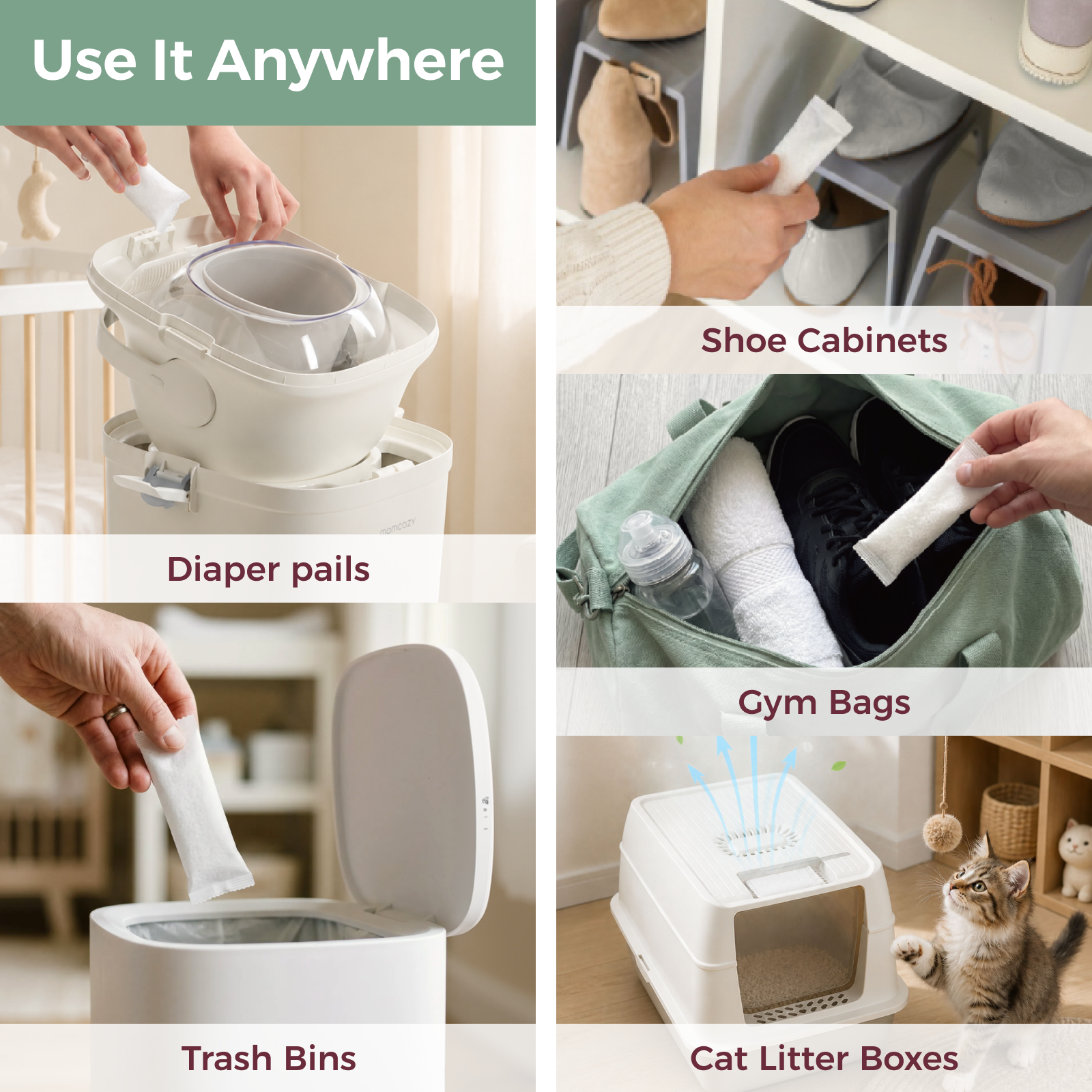 Deodorizer Packs for Diaper Pail