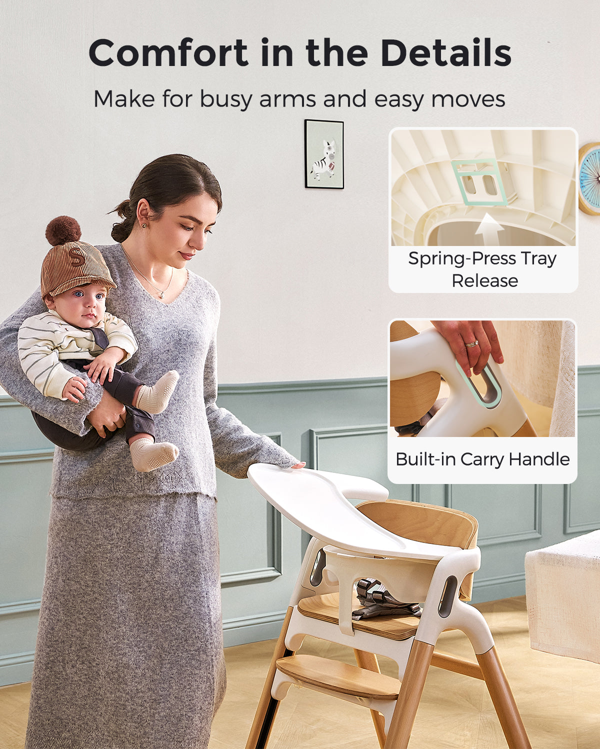 Momcozy DinerPal High Chair