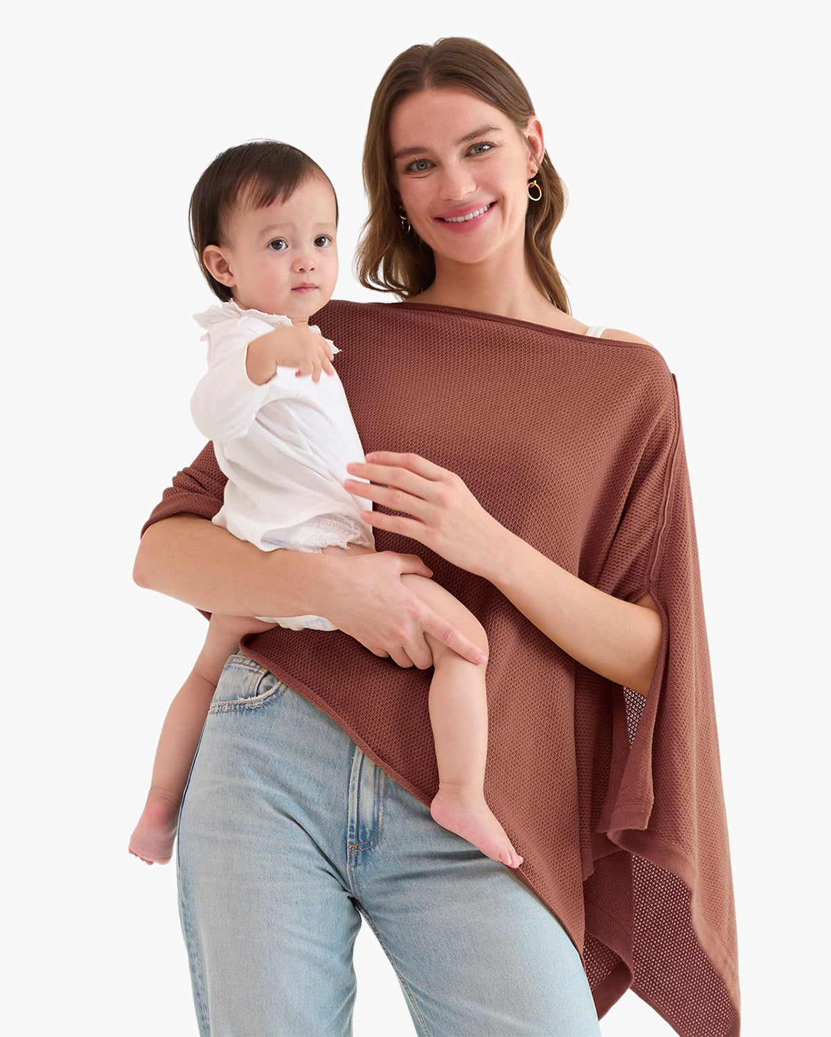 Momcozy Nursing Cover - Soft, Breathable, Multi-Use Privacy Poncho