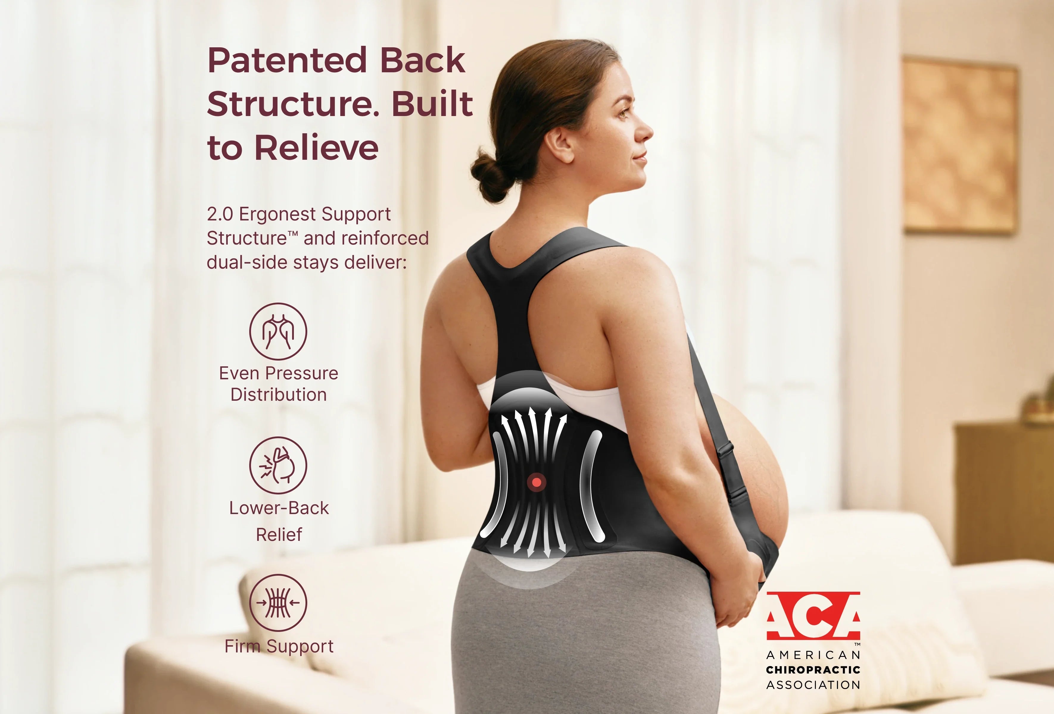 Go As You Grow™ Maternity Belly Band - Black