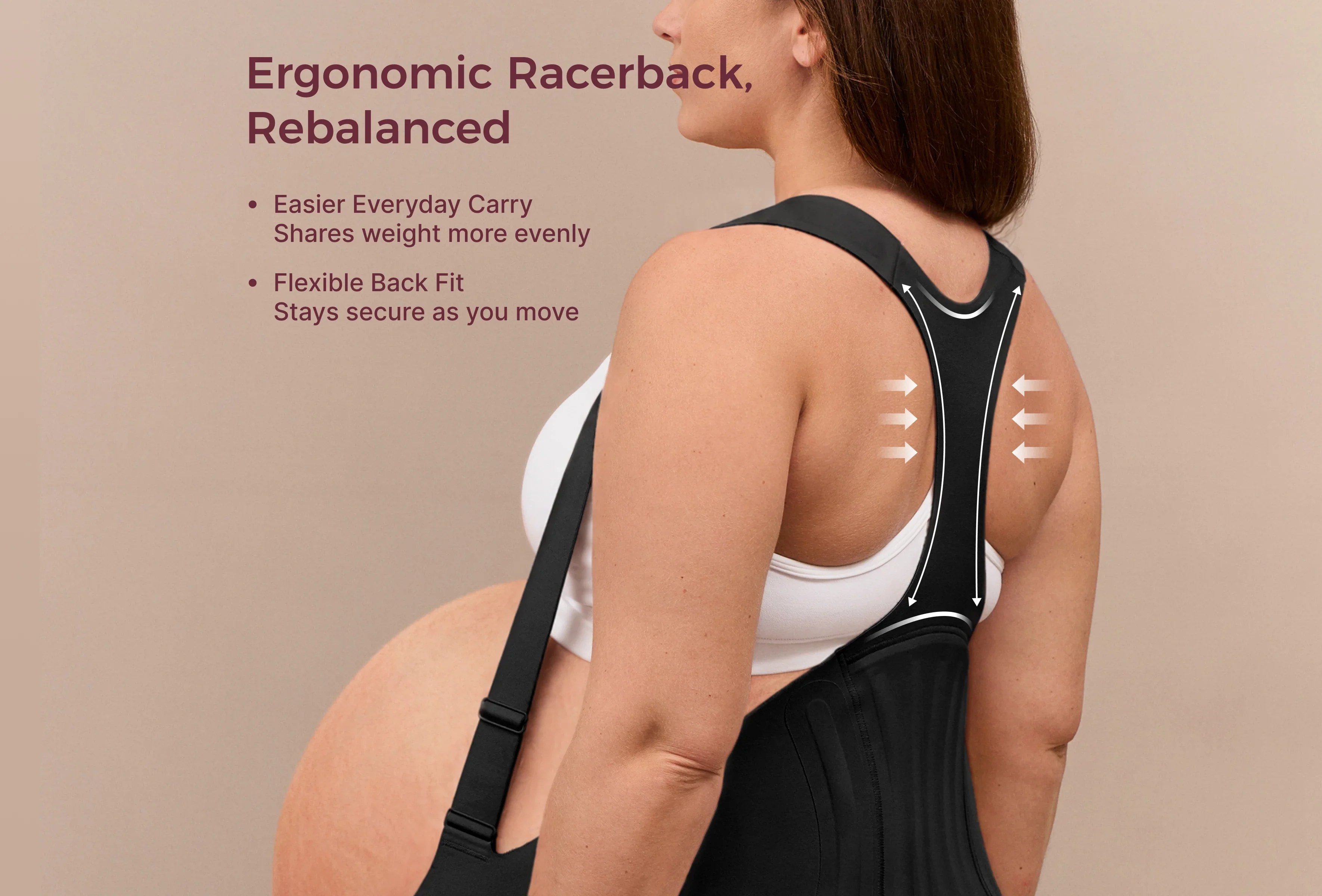 Go As You Grow™ Maternity Belly Band - Black