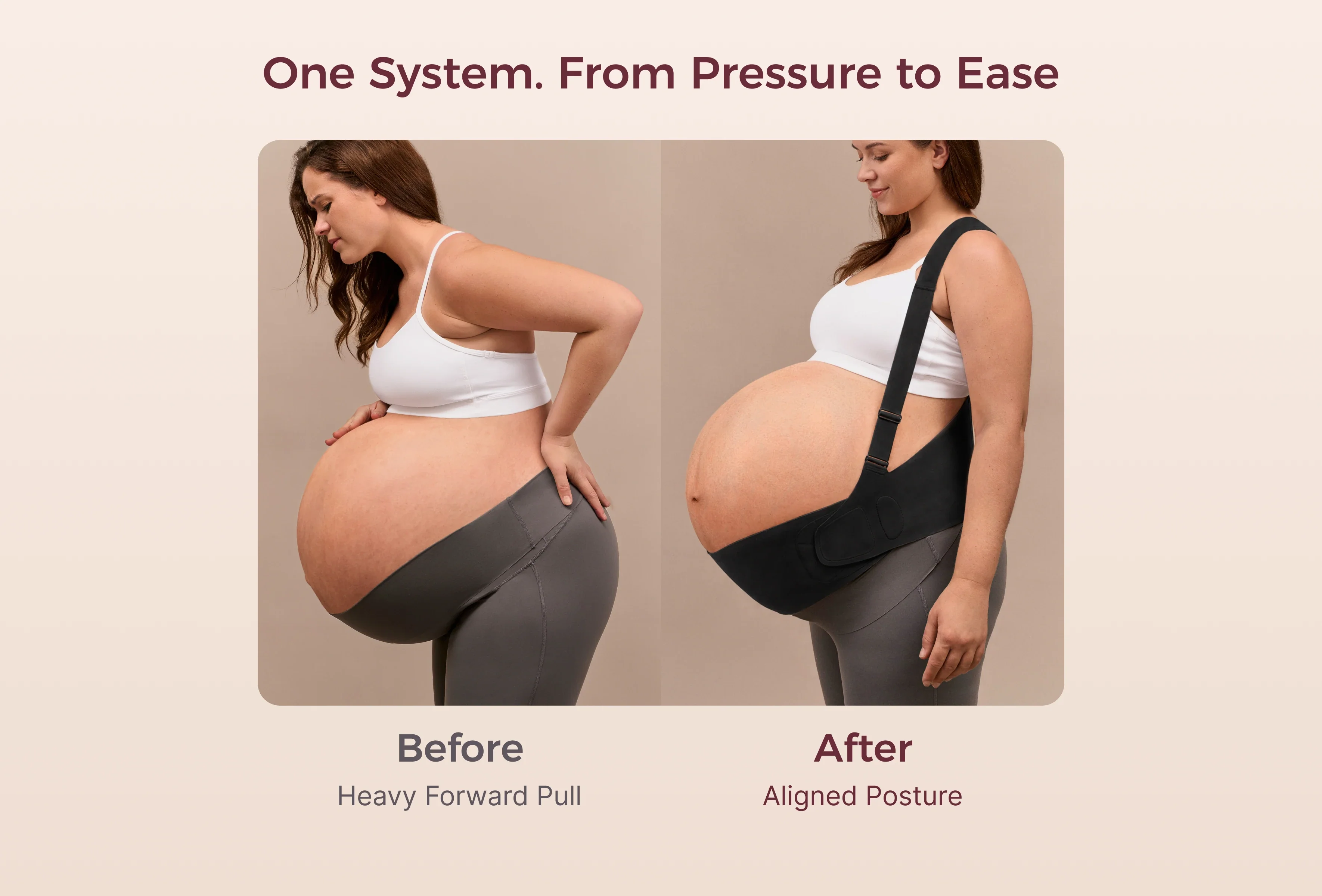 Go As You Grow™ Maternity Belly Band - Black