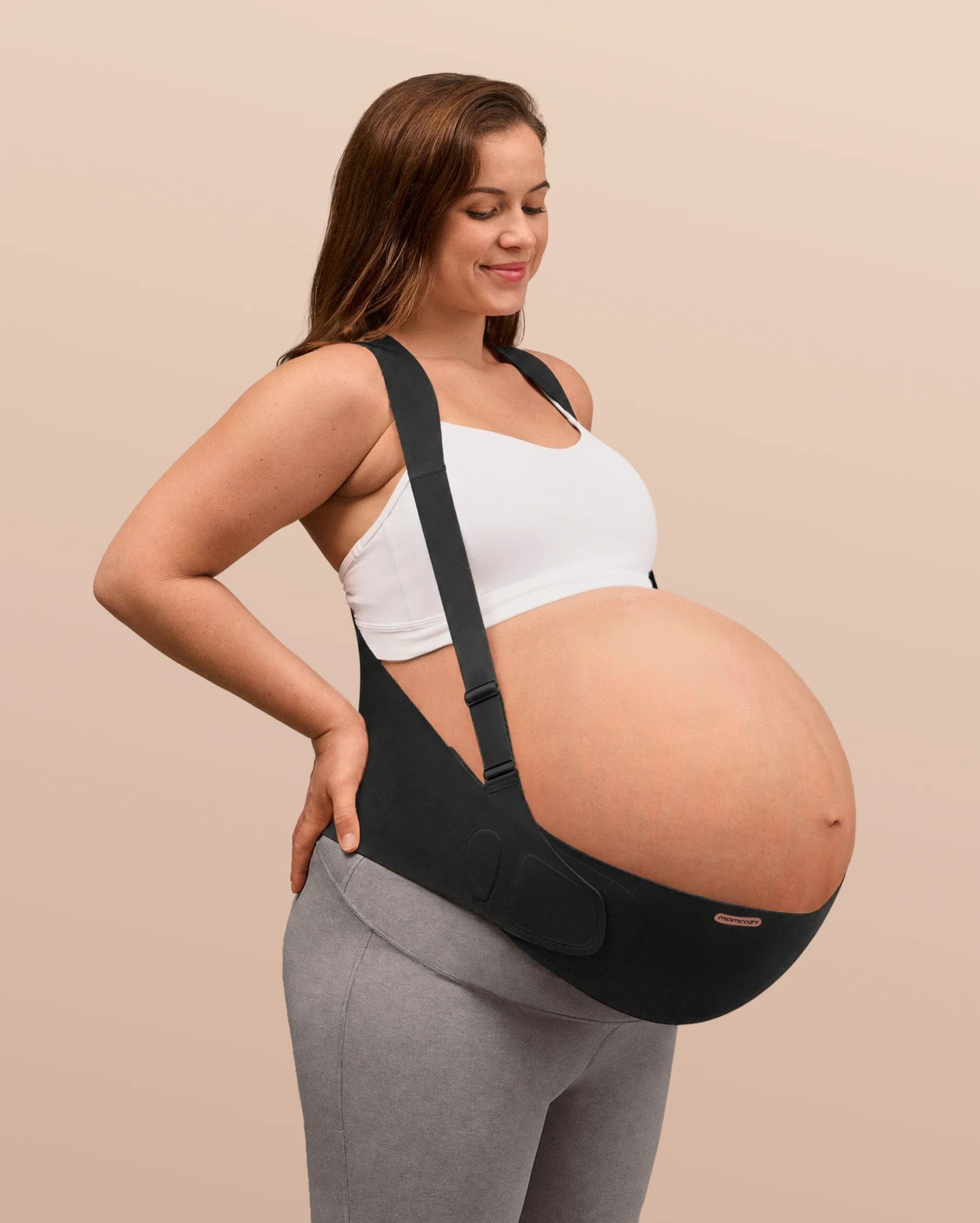 Go As You Grow™ Maternity Belly Band - Black