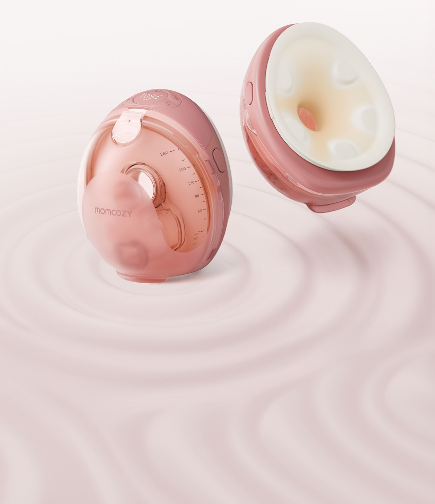 Momcozy Wellness 1 Warm-Massage Wearable Breast Pump - W1