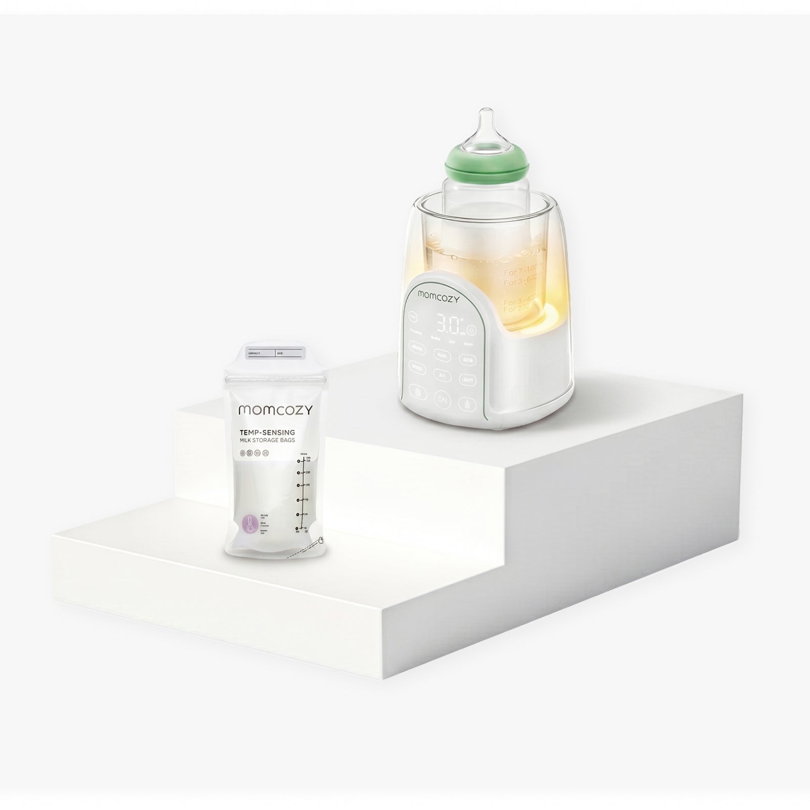 Momcozy Night Pro Baby Bottle Warmer - Night Feeding