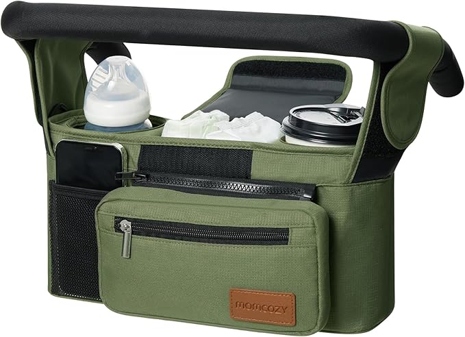 Momcozy Stroller Organizer - All-in-One Cup Holder & Pet Strollers