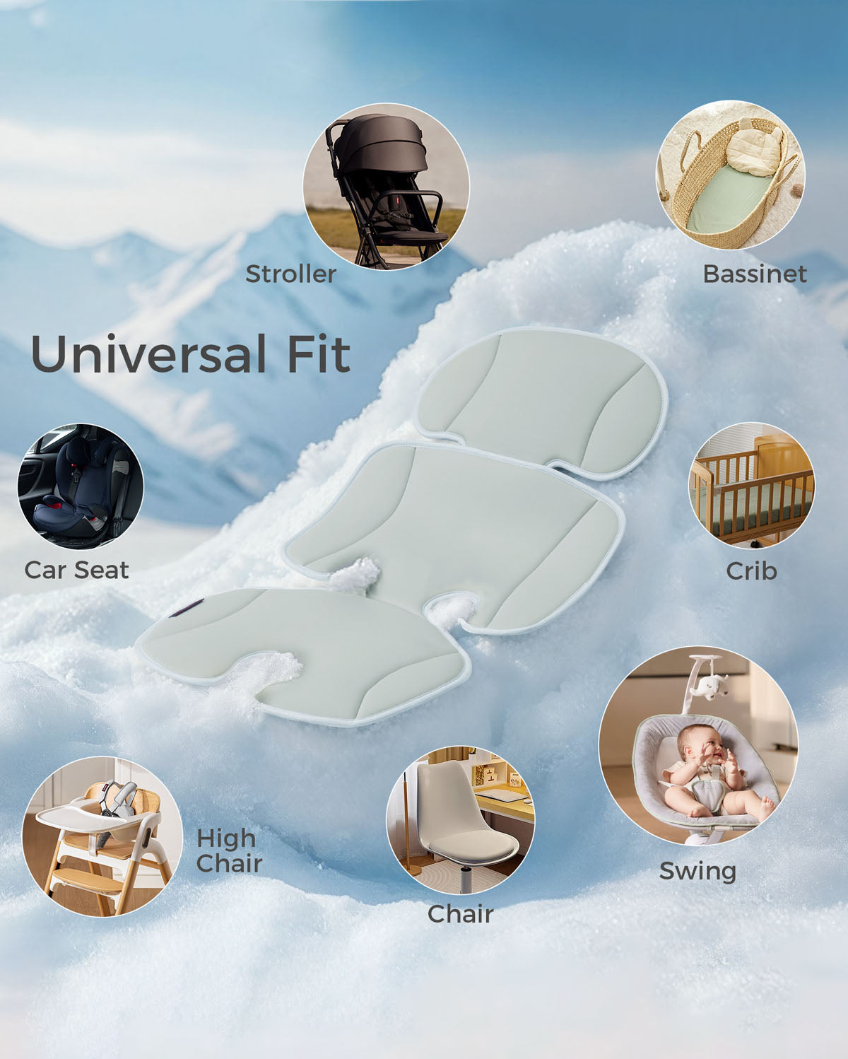 Momcozy Stroller Cooling Pad