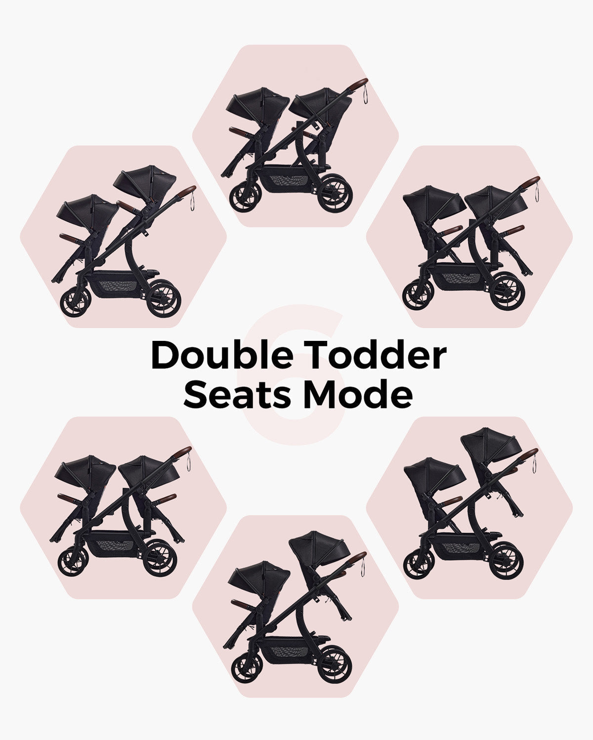 Asiento para niños pequeños para el cochecito de bebé Momcozy ChangeGo