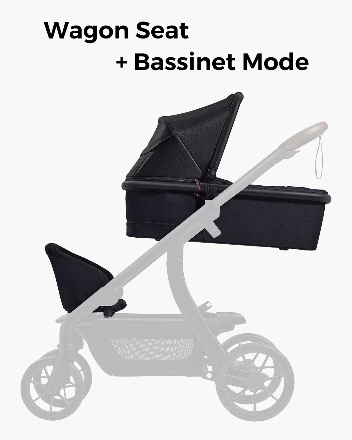 Respaldo Wagon para cochecito de bebé Momcozy ChangeGo