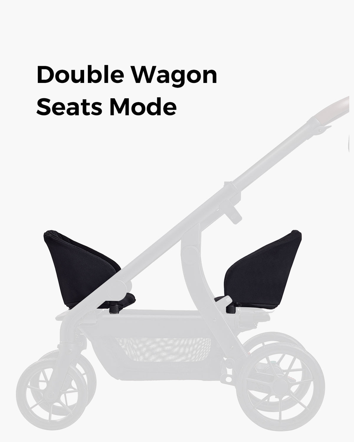 Respaldo Wagon para cochecito de bebé Momcozy ChangeGo