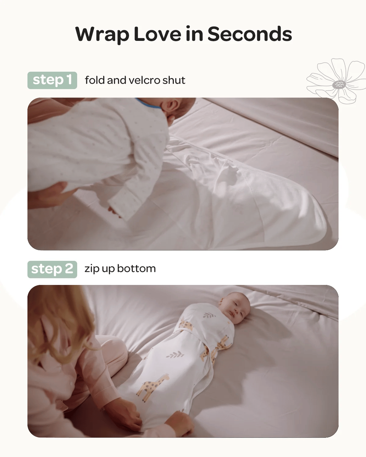 Mapas de bebé Momcozy Muslin Swaddle, 4 paquete